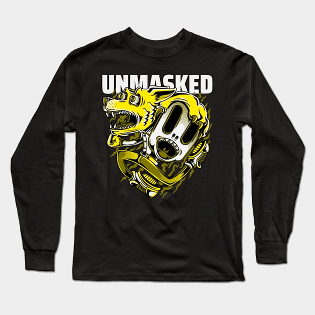 unmasked Long Sleeve T-Shirt by Sabahmd